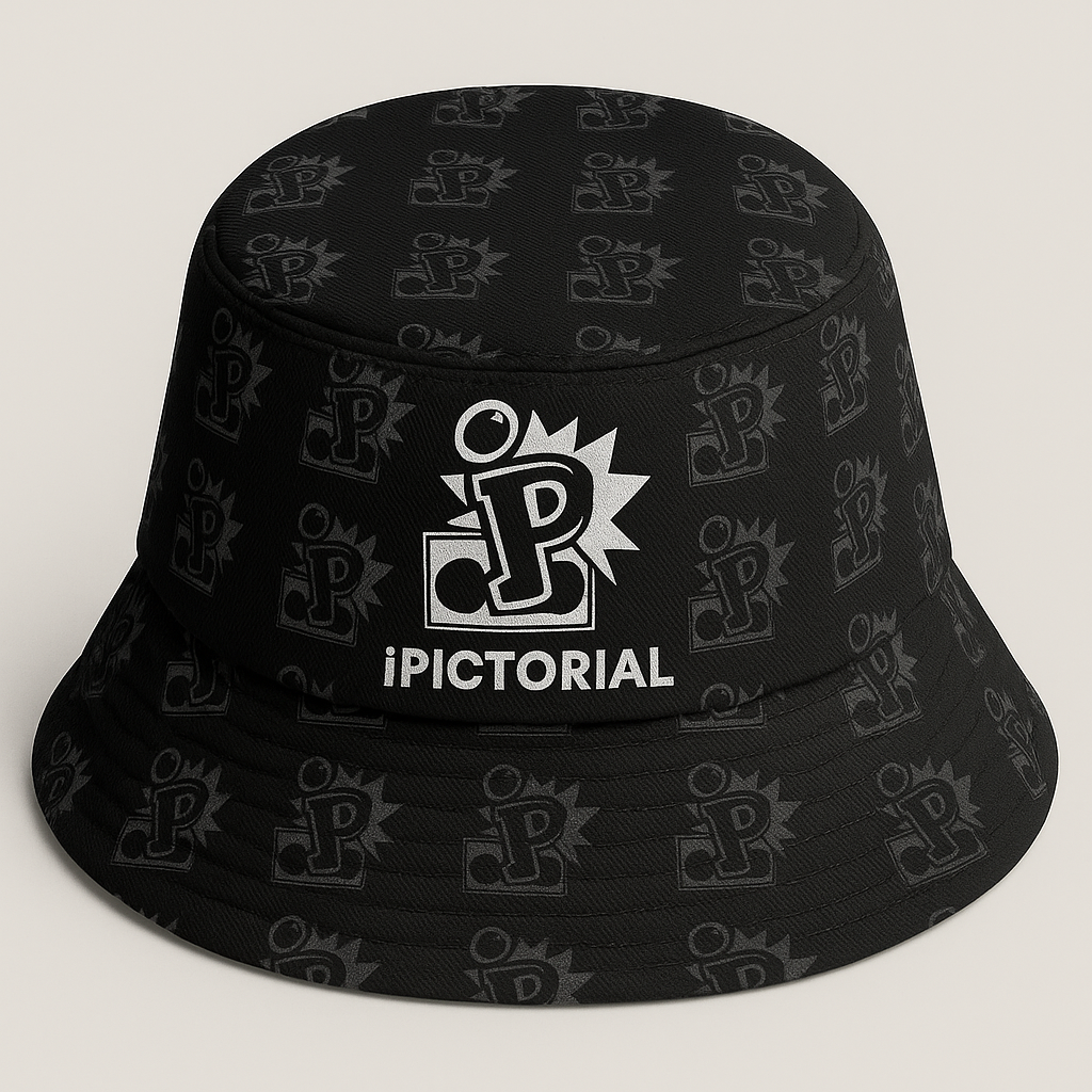 iPictorial Monogram Bucket Hat