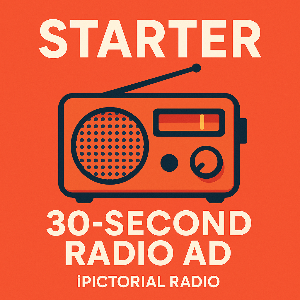 Starter — 30-Second Radio Ad (iPictorial Radio)