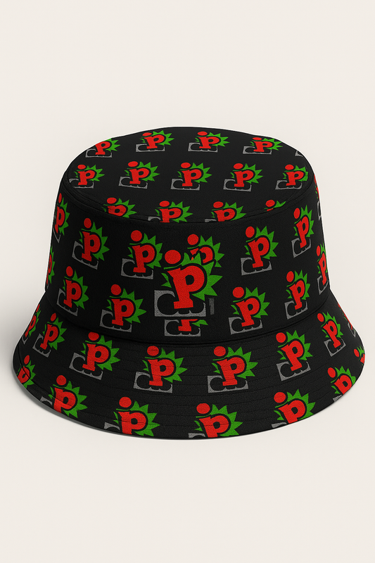 iPictorial Embroidered Bucket Hat Design