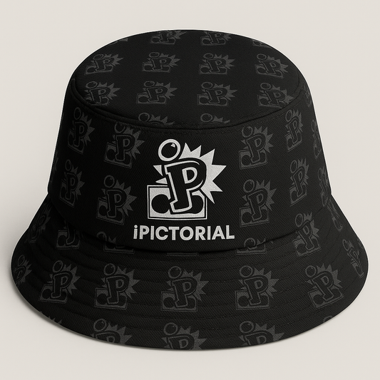 iPictorial Monogram Bucket Hat